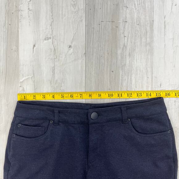 Christopher & Banks Signature Slimming Blue Stretch Skinny Straight Pants 8P - Picture 6 of 8